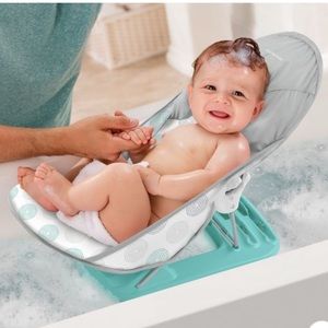 Baby bathing chair... cover washed!! Used 2x